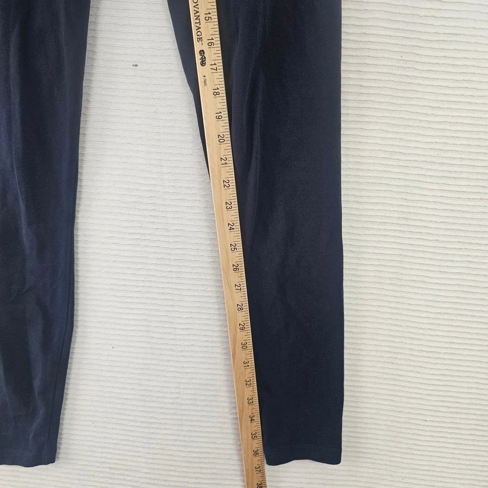 LL Bean Womens Black High Rise Full Length Leggings Size Medium Tall‎ M T
